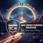 Women entrepreneur reviewing documents and exploring bad credit funding solutions for small business growth.